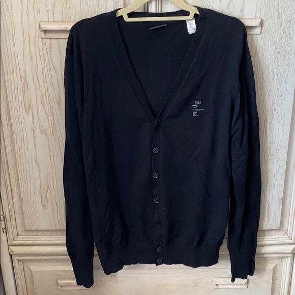 Diesel Black Cardigan - Picture 1 of 7
